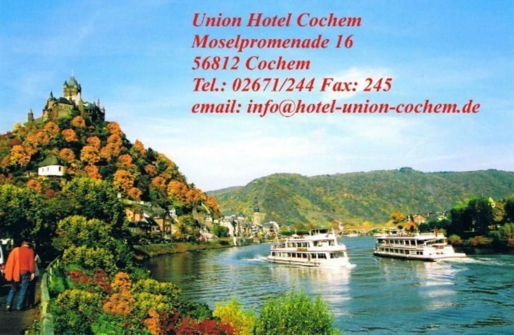 Union Hotel Cochem Kültér fotó